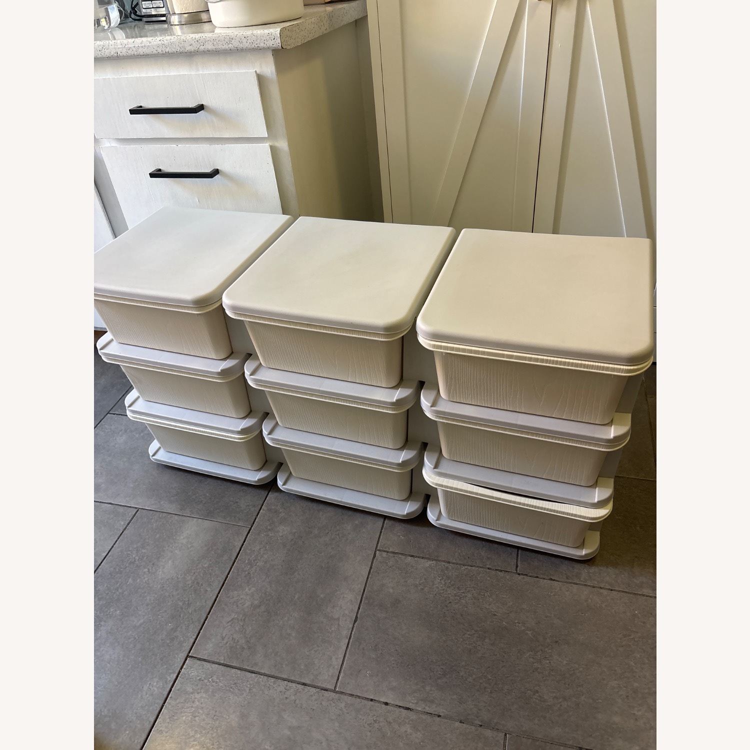 Qaba 9 Drawers Kids Storage Unit, 3 Tier - image-2