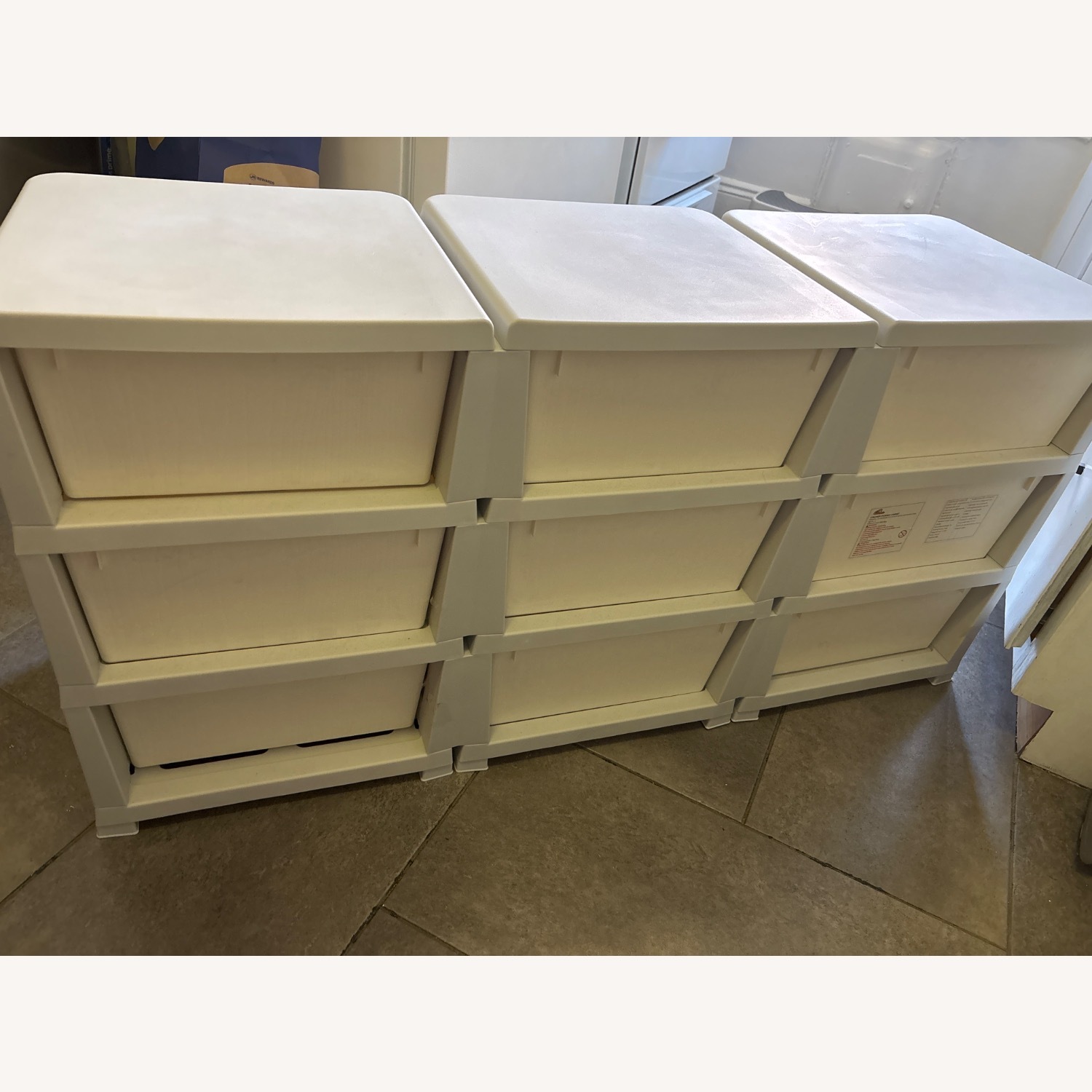 Qaba 9 Drawers Kids Storage Unit, 3 Tier - image-5