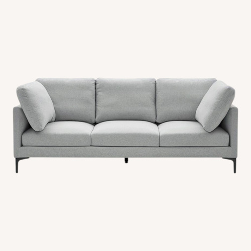 Used Castlery Adams Light Gray Fabric 3+ Seater Sofa for sale on AptDeco
