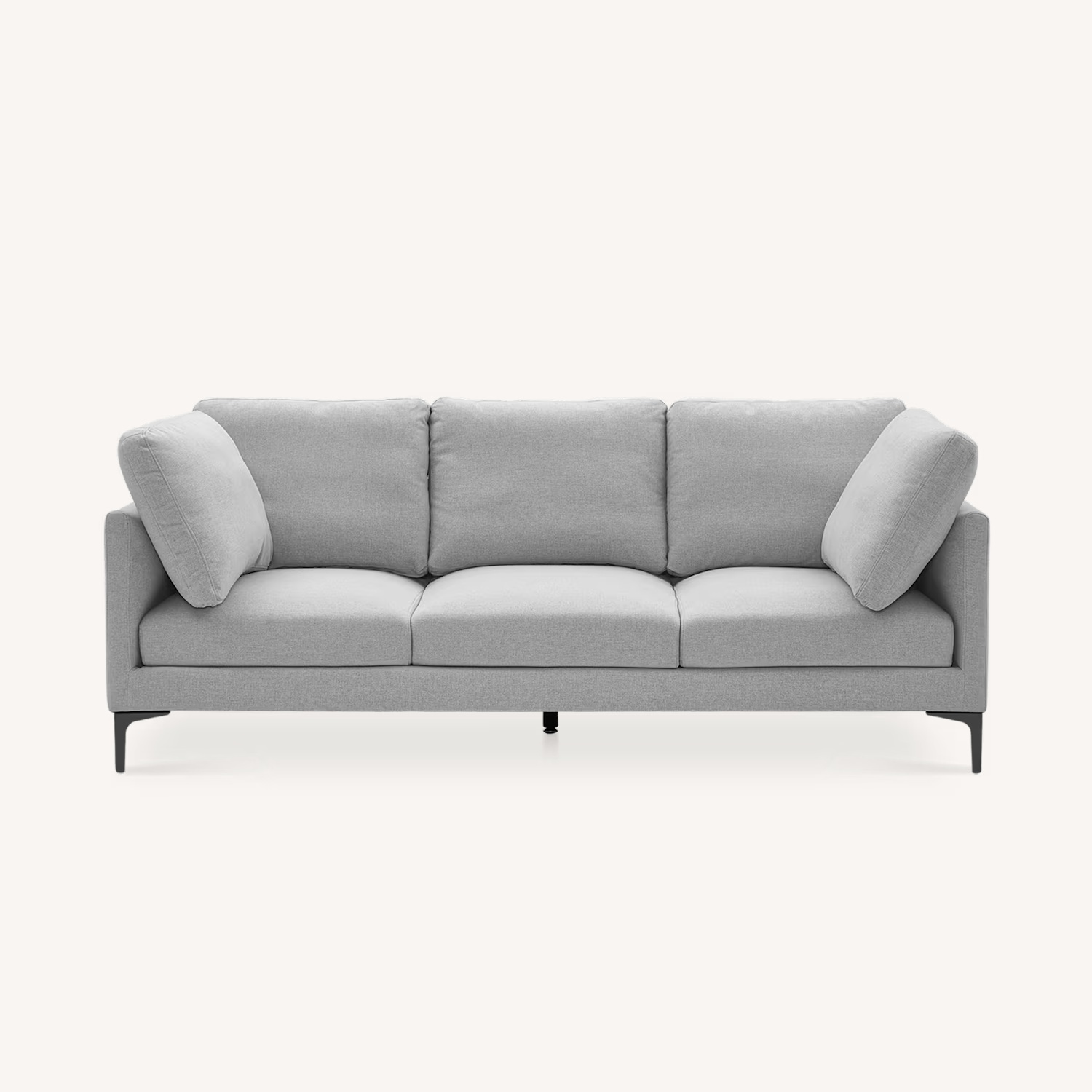 Castlery Adams Light Gray Fabric 3+ Seater Sofa - image-4