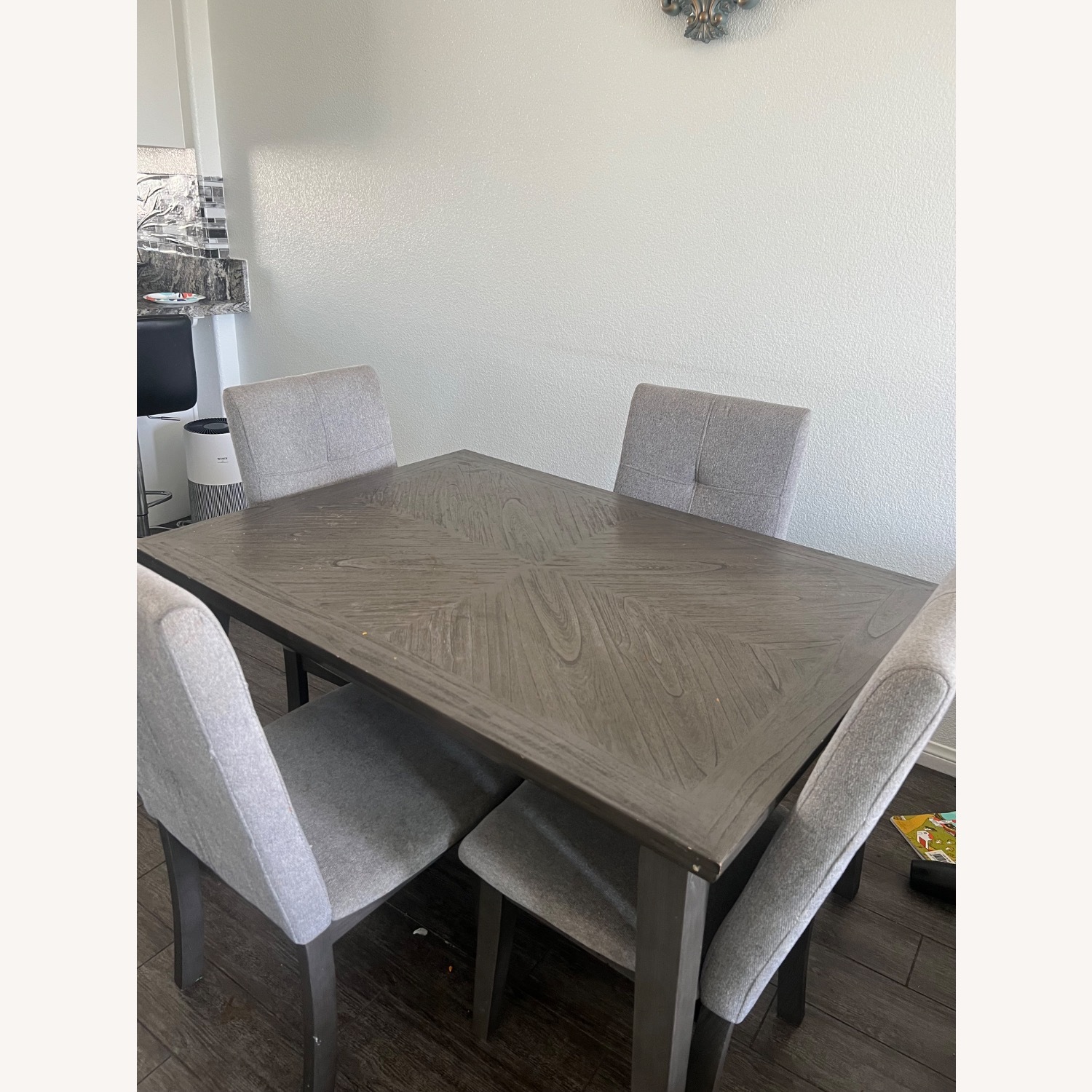 4 Chair Wodden Dining Table  - image-2