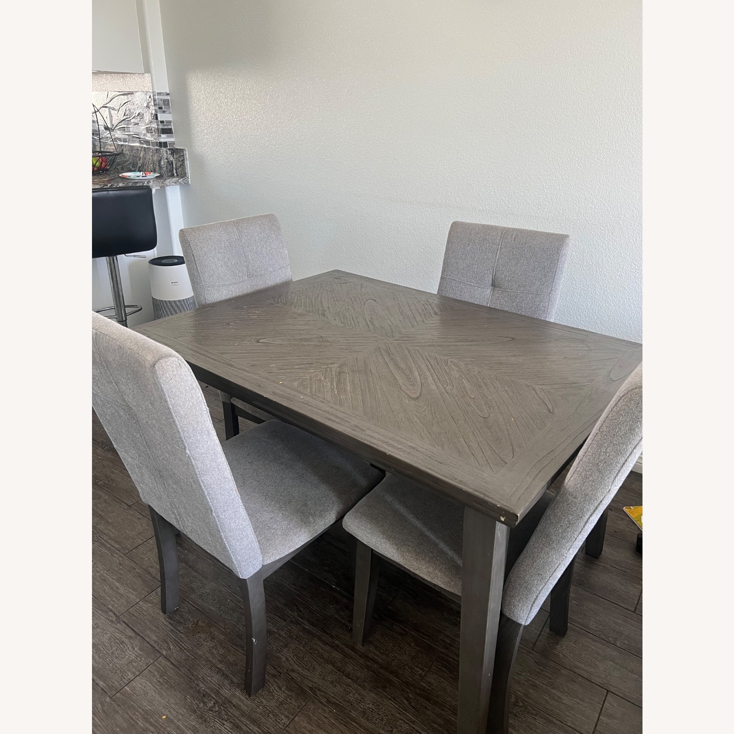 4 Chair Wodden Dining Table  - image-1