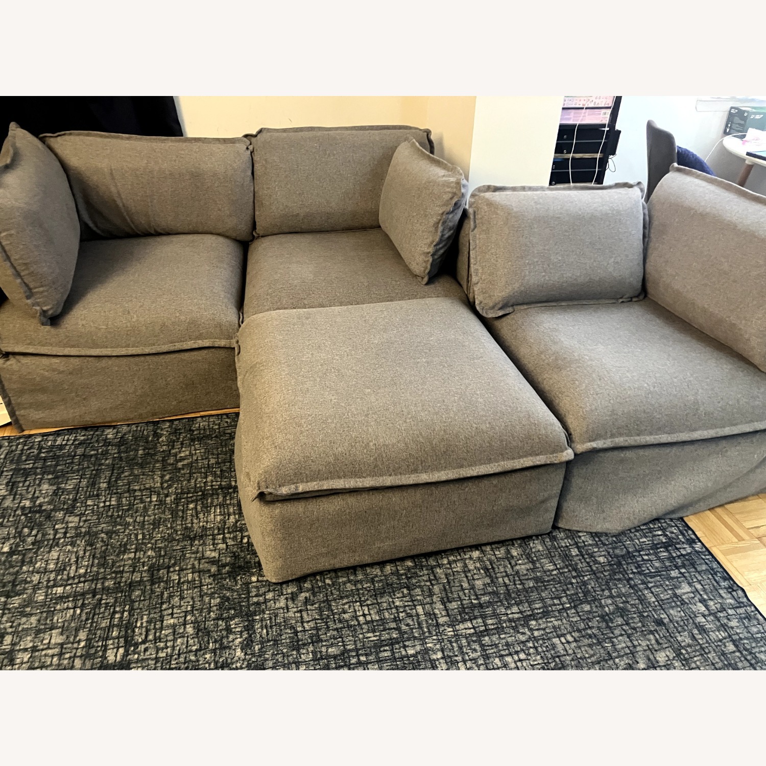 Light Gray 3+ Piece Sectional - image-2