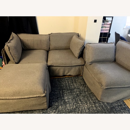 Used Light Gray 3+ Piece Sectional for sale on AptDeco