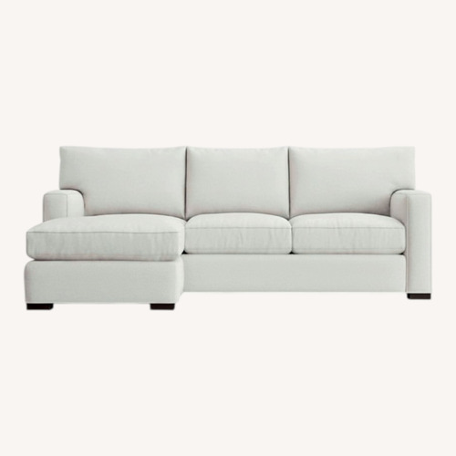 Used Crate & Barrel Axis Lounge Sectional Sofa for sale on AptDeco