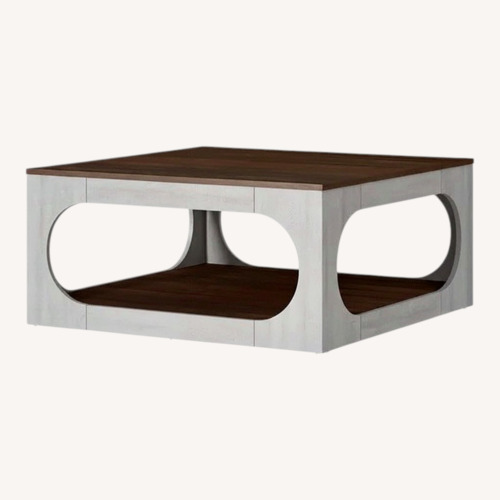 Used Amazon Wood Coffee Table for sale on AptDeco