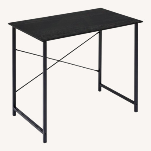 Used Amazon Black Wood Desk for sale on AptDeco