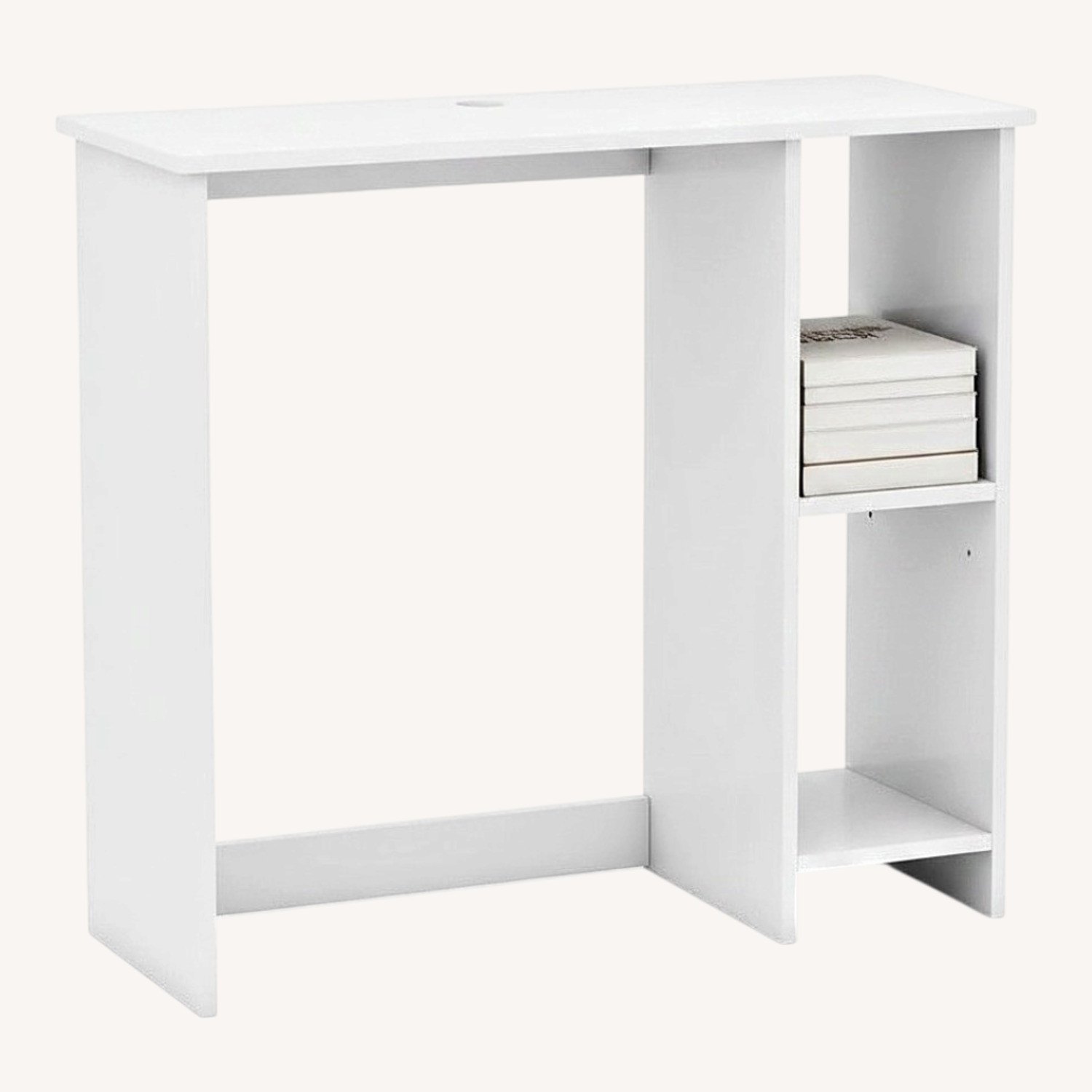Amazon White Wood Desk - image-0