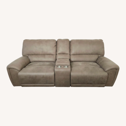 Used Leather Recliner Sofa for sale on AptDeco