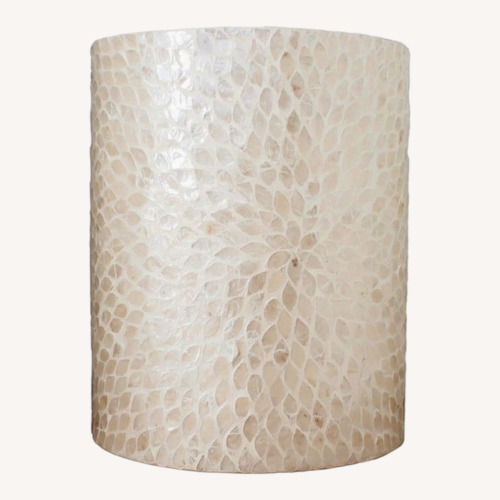 Used Wayfair Natural Resin Side Table for sale on AptDeco