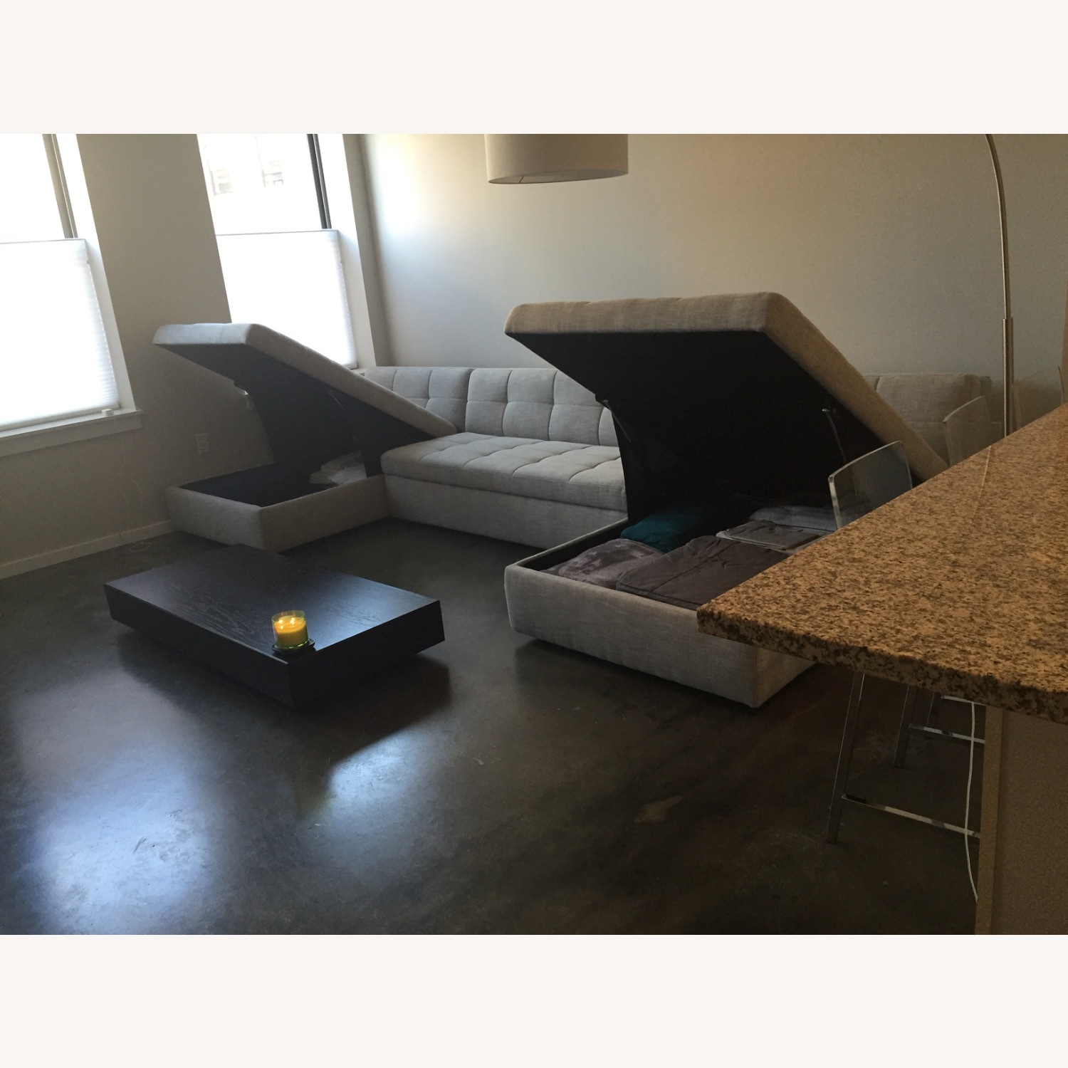 West Elm Plateau U-Shaped Sofa - image-3