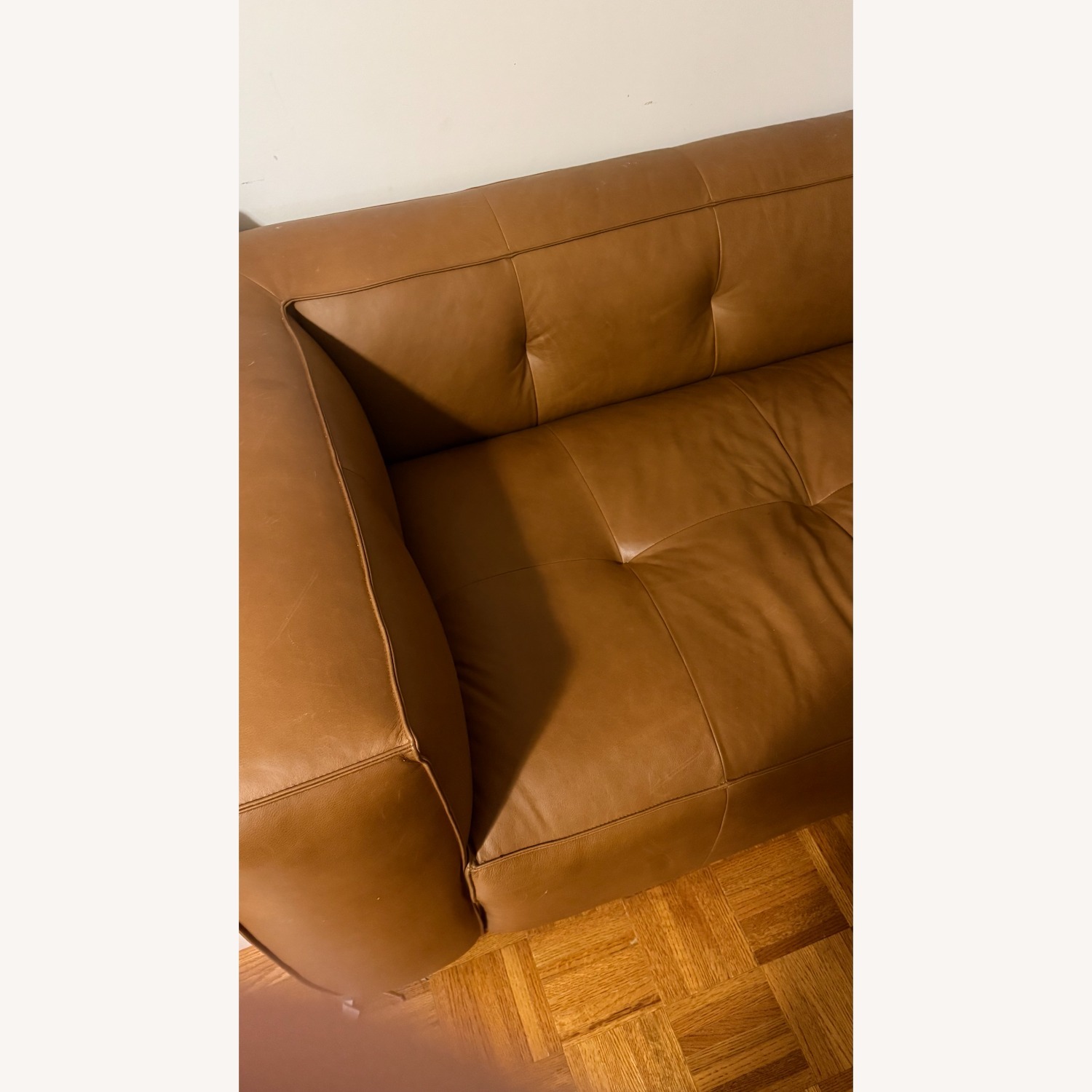Poly and Bark Piazza Dark Brown Leather 3+ Seater Sofa - image-4