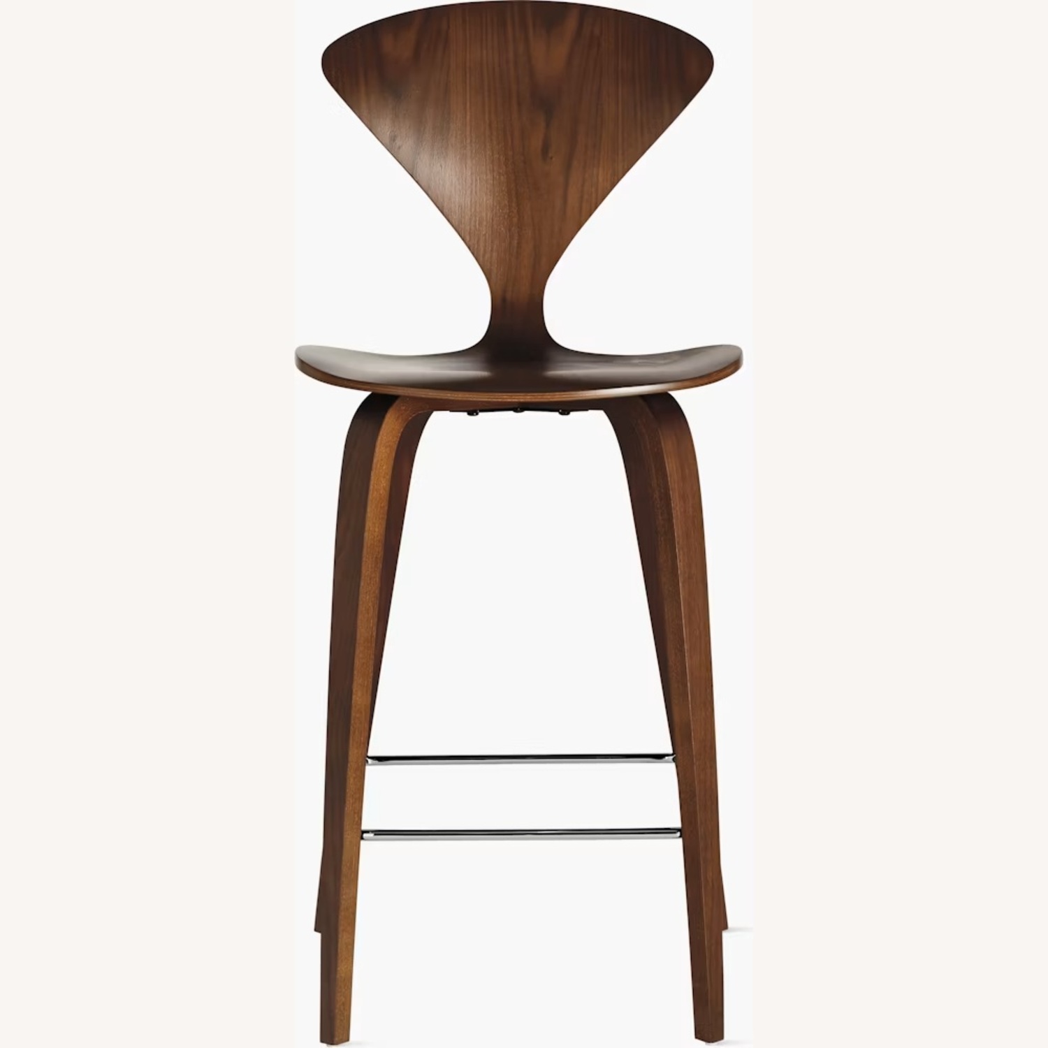 DWR Classic Walnut Cherner Counter Stools - Set of 4 - image-9