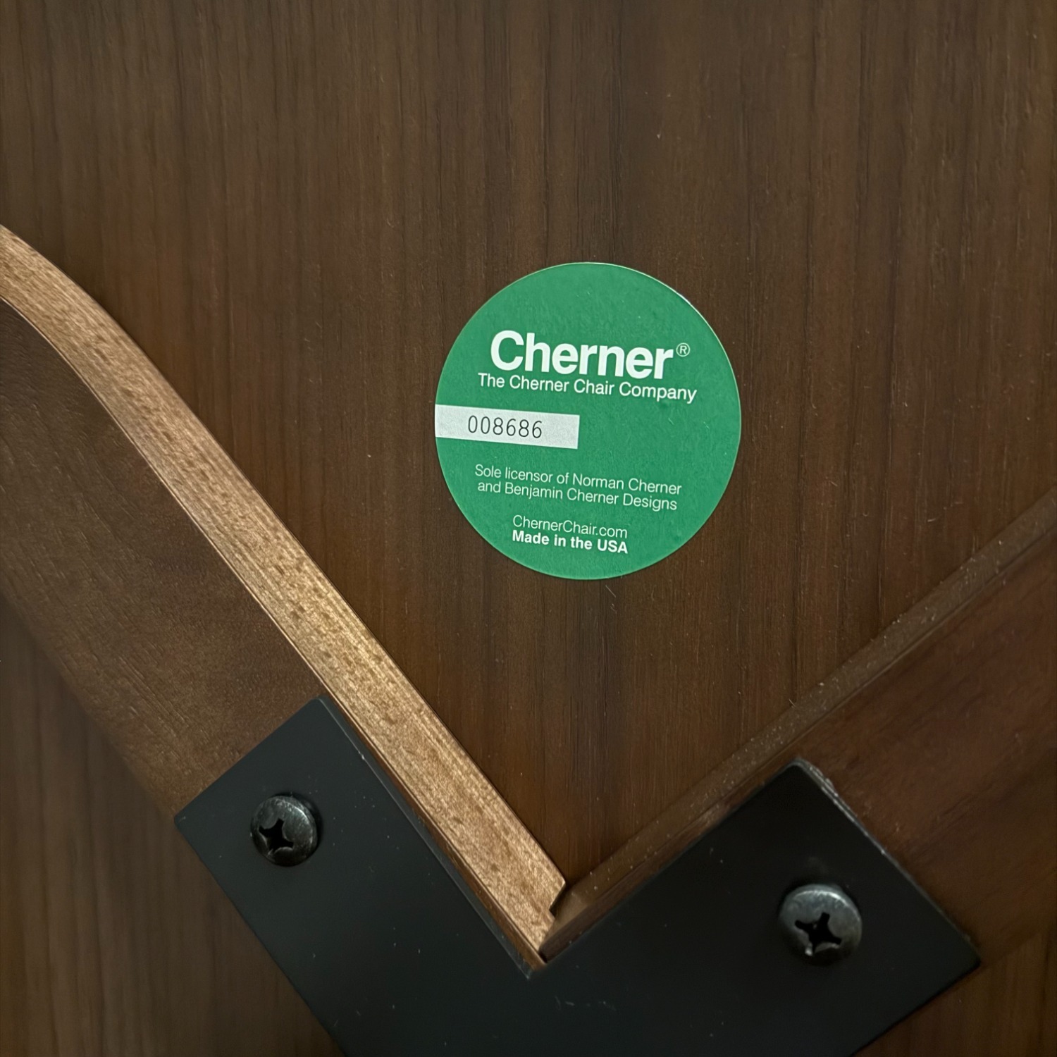 DWR Classic Walnut Cherner Counter Stools - Set of 4 - image-8