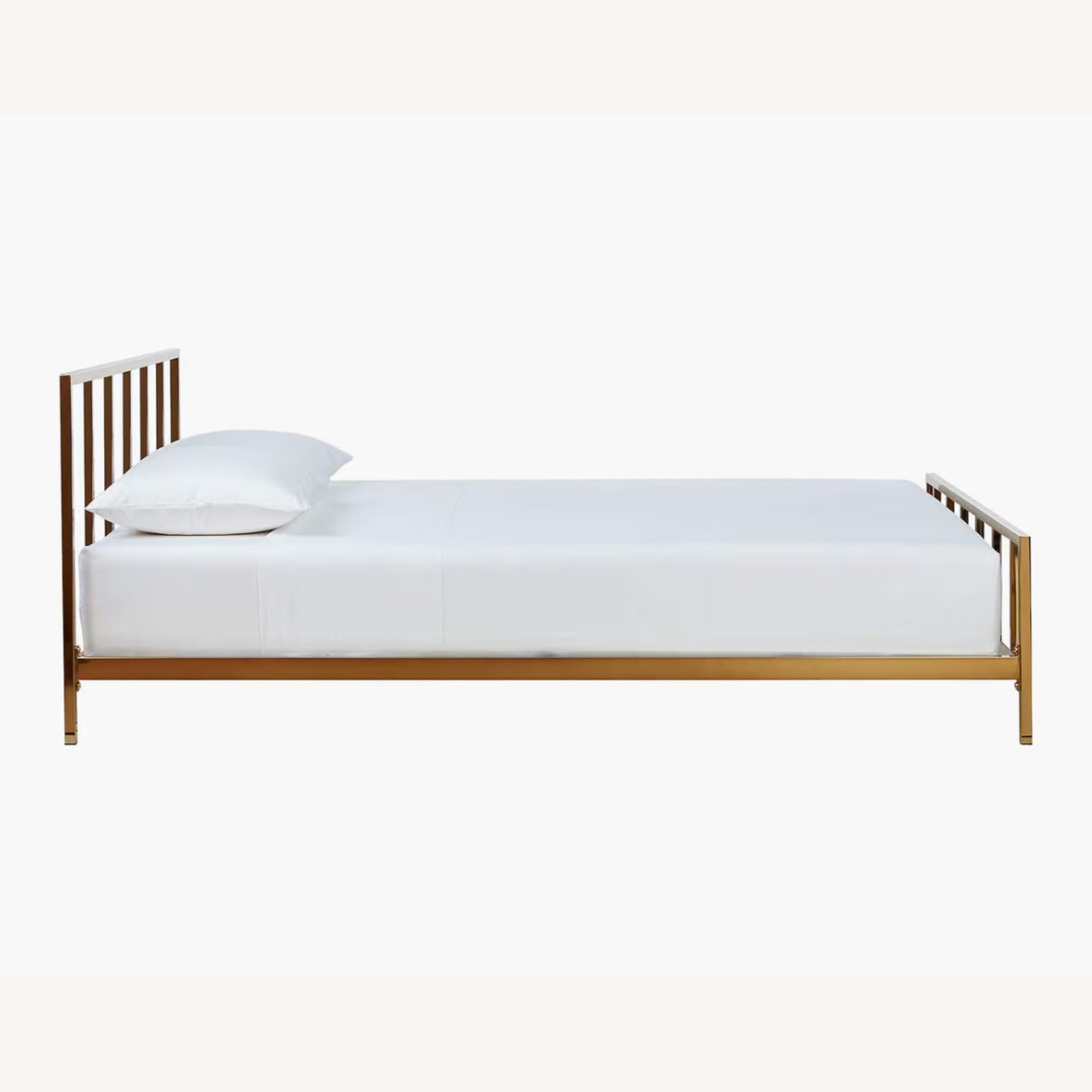 CB2 Alchemy Queen Size Gold Bed - image-3