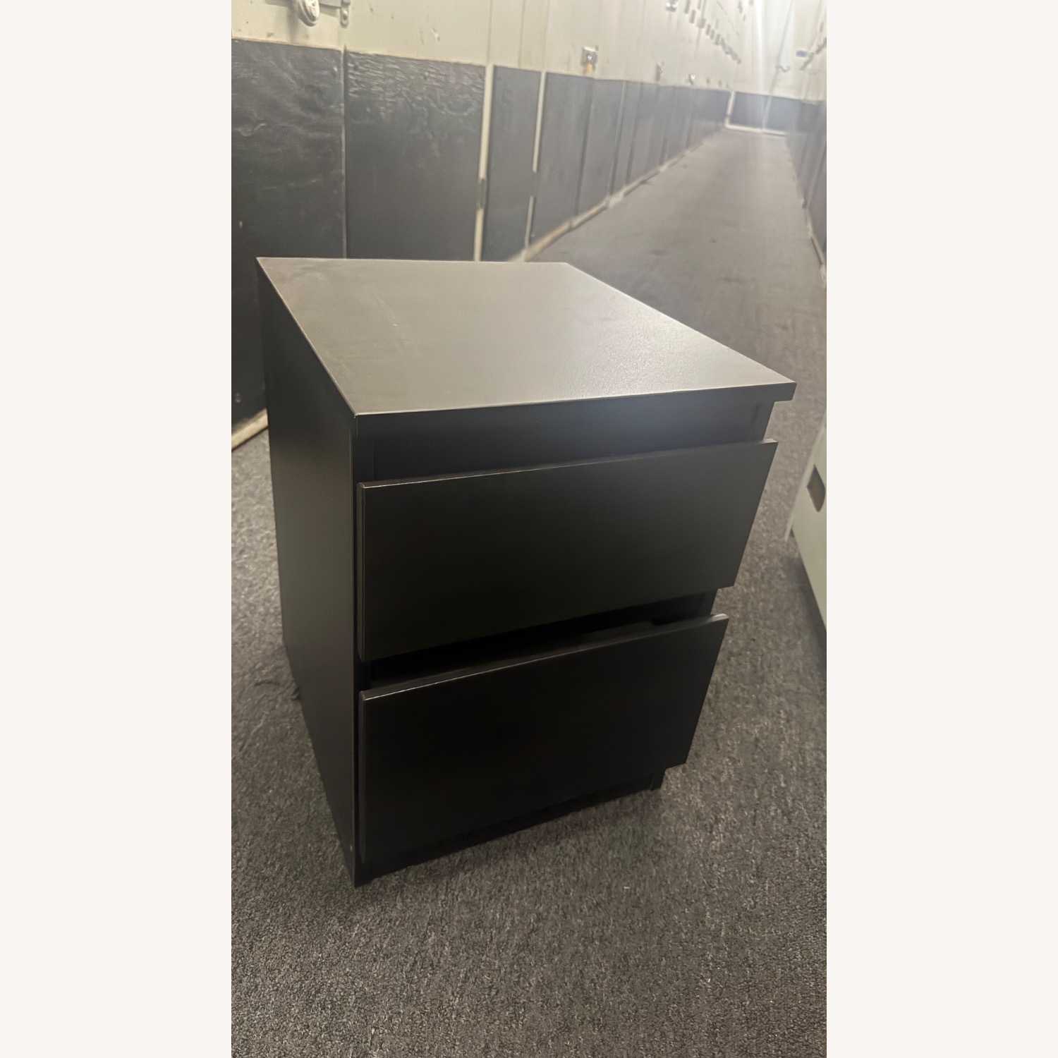 IKEA Malm Dark Brown Wood Chest - image-5