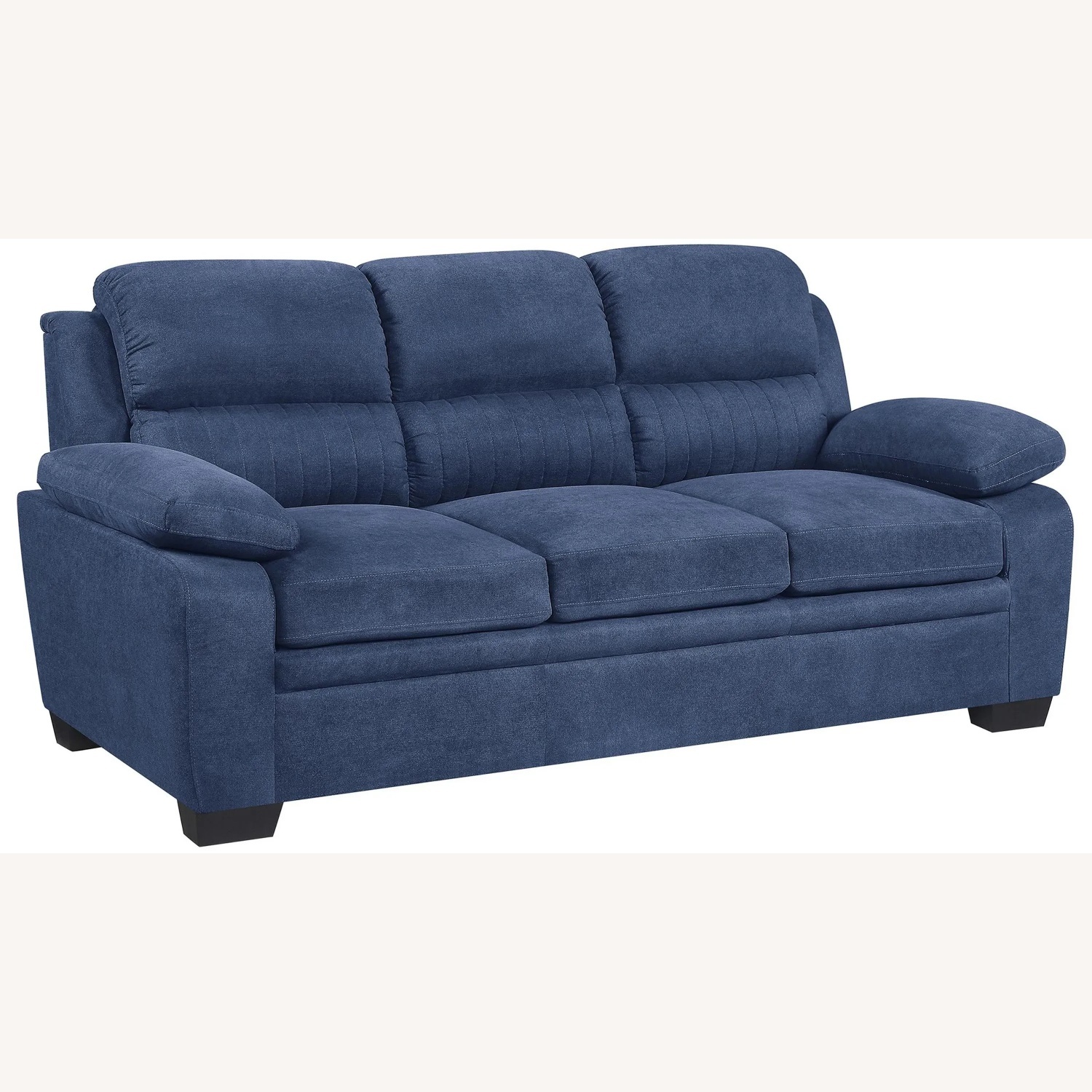 Raymour & Flanigan Felicia Blue 3+ Seater Sofa - image-7