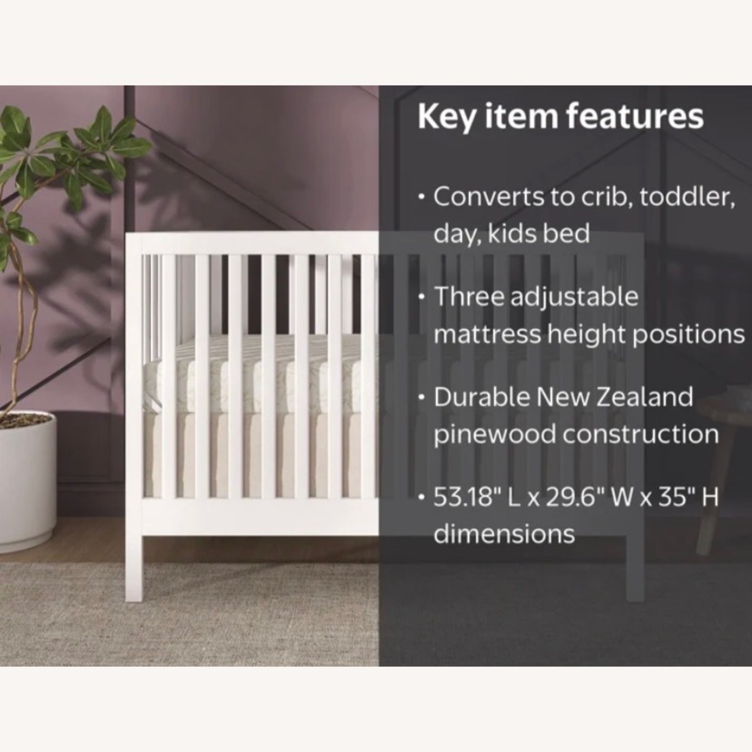 Synergy Home Furnishings White Wood Full Bed - image-2