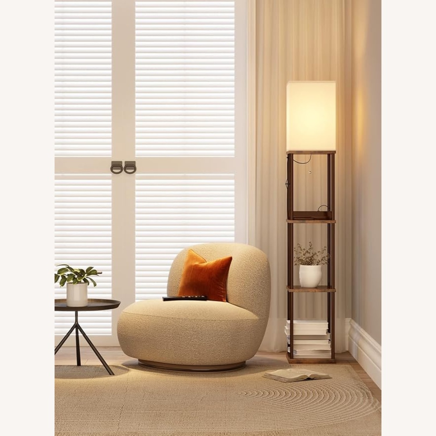 Addlon Standing Floor Lamp (3 Tiers) - image-3