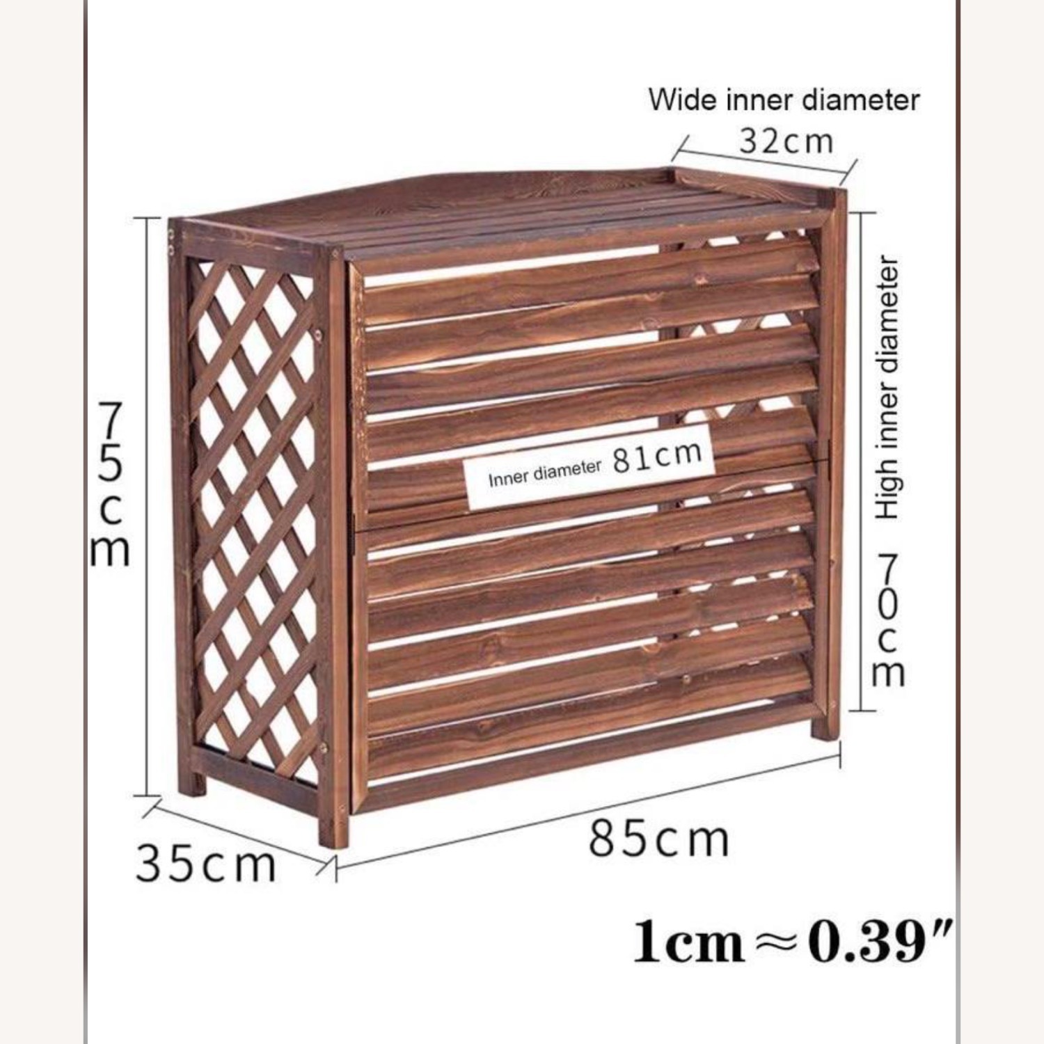 Wooden Radiator Cover For Home Steam Radiator Covers Rustic Plant Flower Pot - image-3