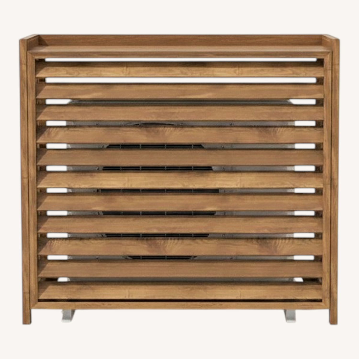 Wooden Radiator Cover For Home Steam Radiator Covers Rustic Plant Flower Pot - image-0