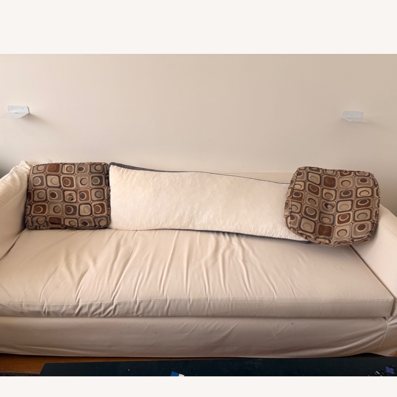 CB2 Movie White 3+ Seater Sofa - image-1