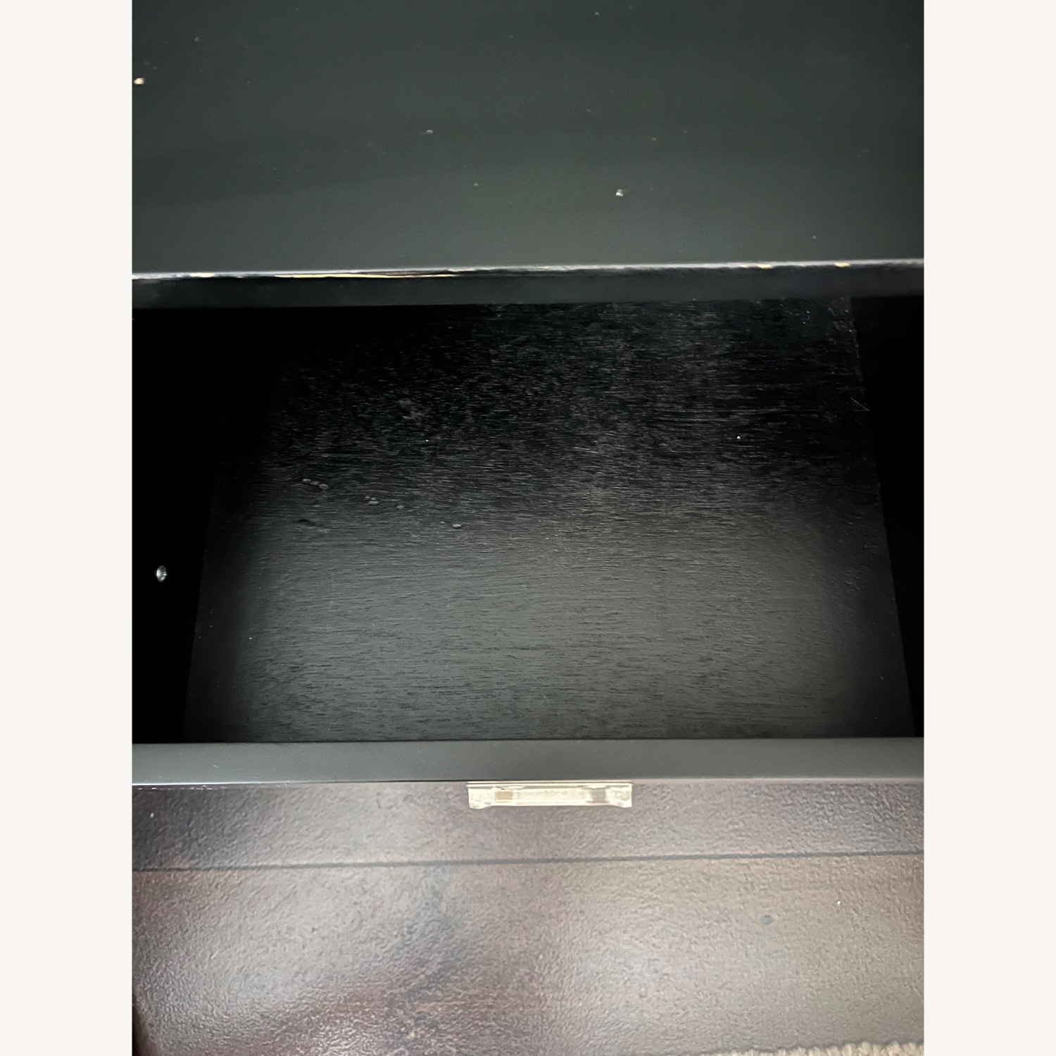 Pottery Barn Bedford Black Wood Desk - image-5