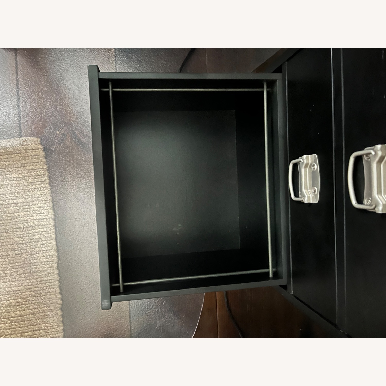 Pottery Barn Bedford Black Wood Desk - image-6