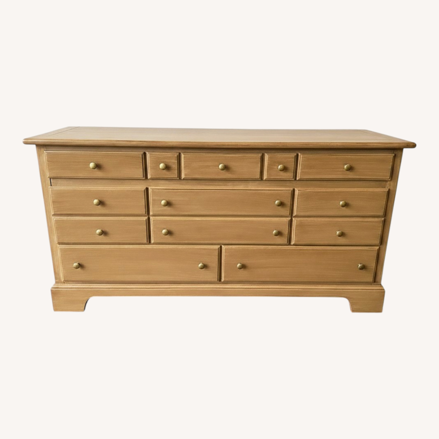 Vintage/Antique Finds Natural Wood Dresser - image-0