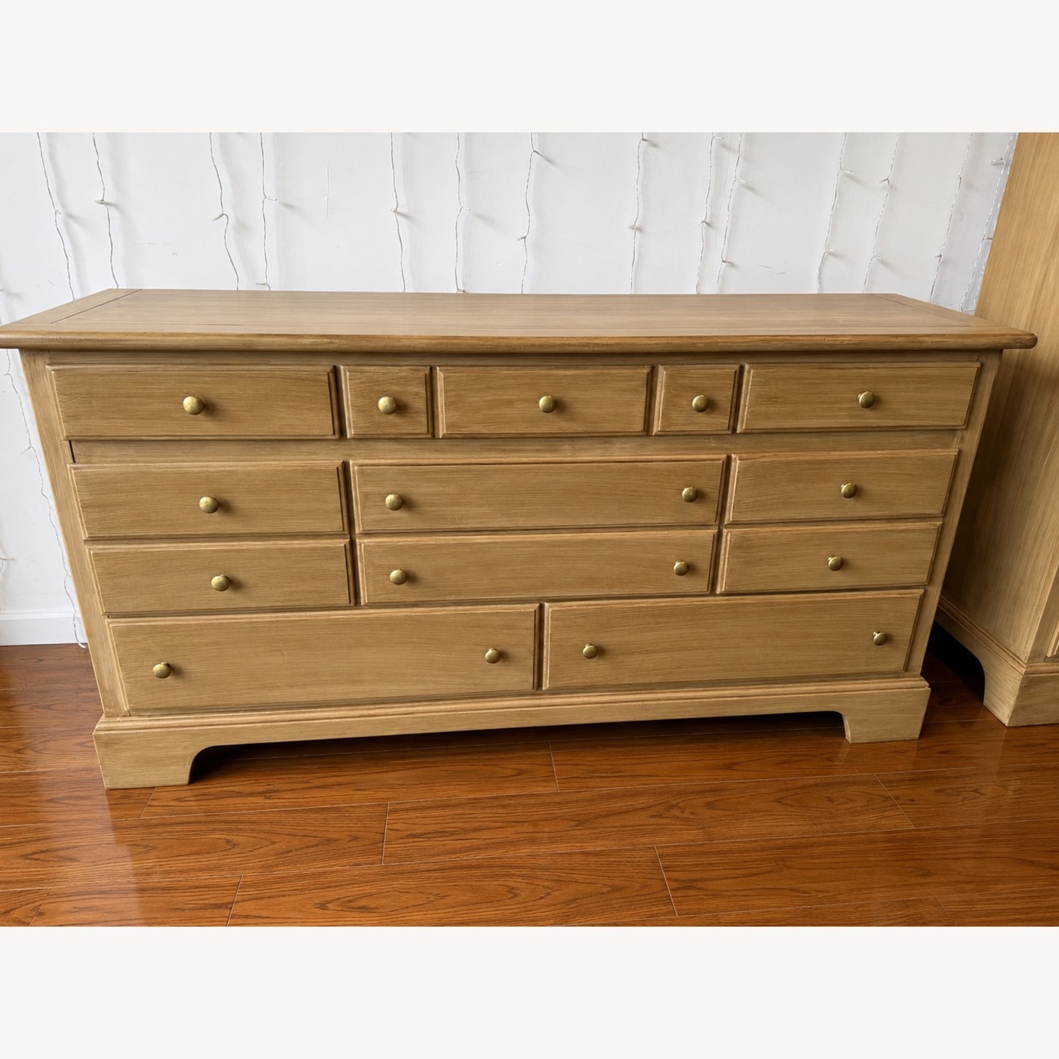 Vintage/Antique Finds Natural Wood Dresser - image-1
