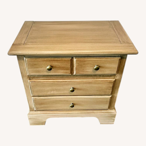 Used Vintage/Antique Finds Natural Wood Nightstand for sale on AptDeco