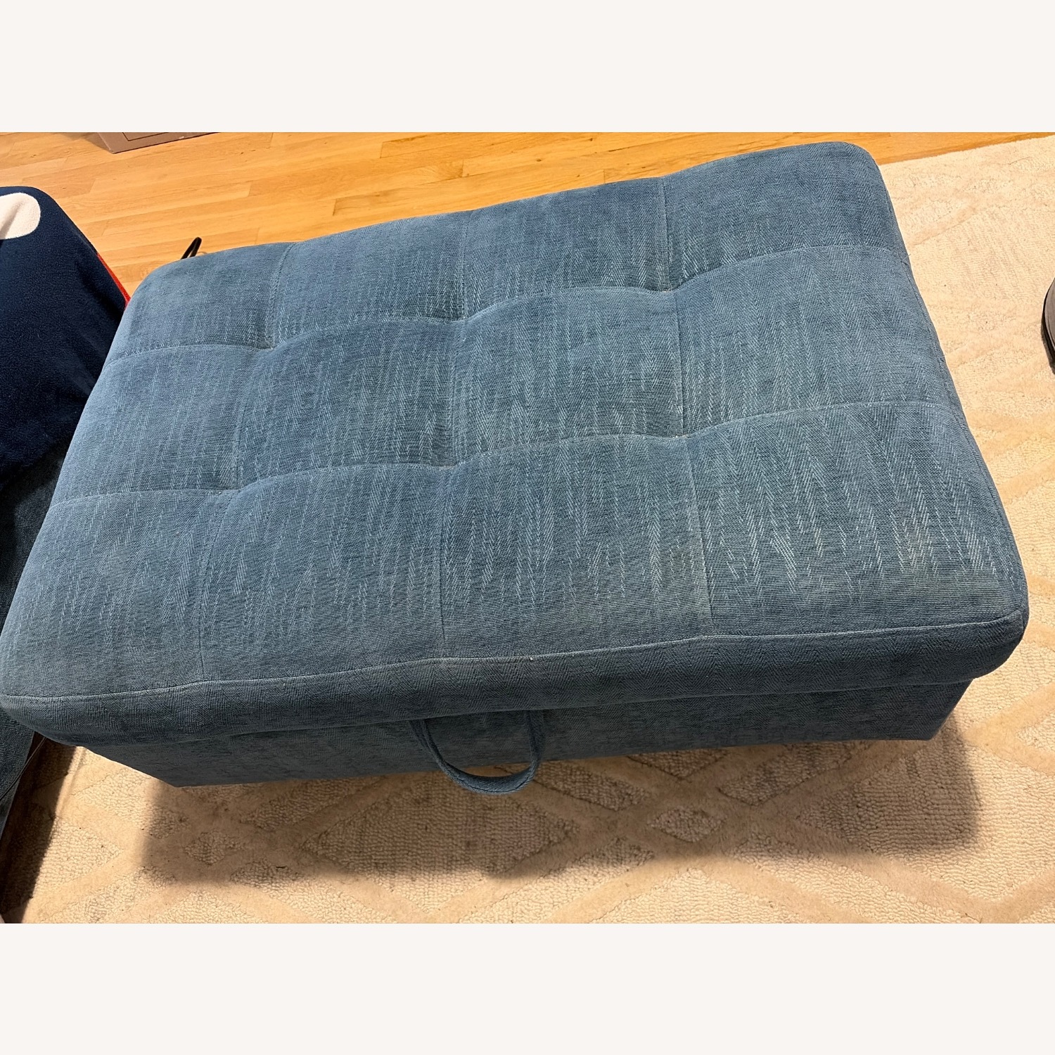 Wade Logan Palmer Square Upholstered Sectional - image-2
