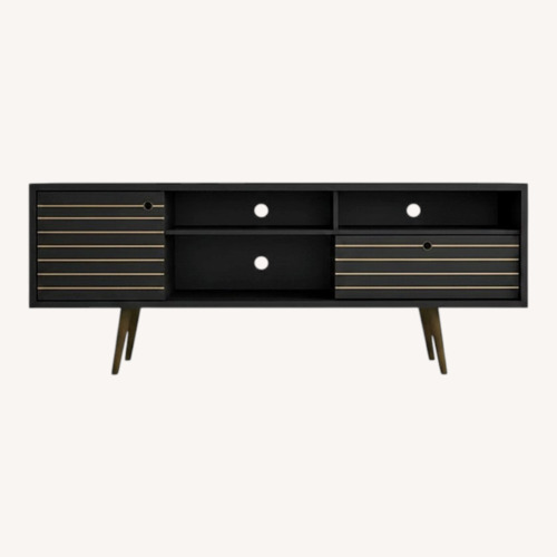 Used Manhattan Comfort Liberty Mid-Century Modern TV Stand for sale on AptDeco