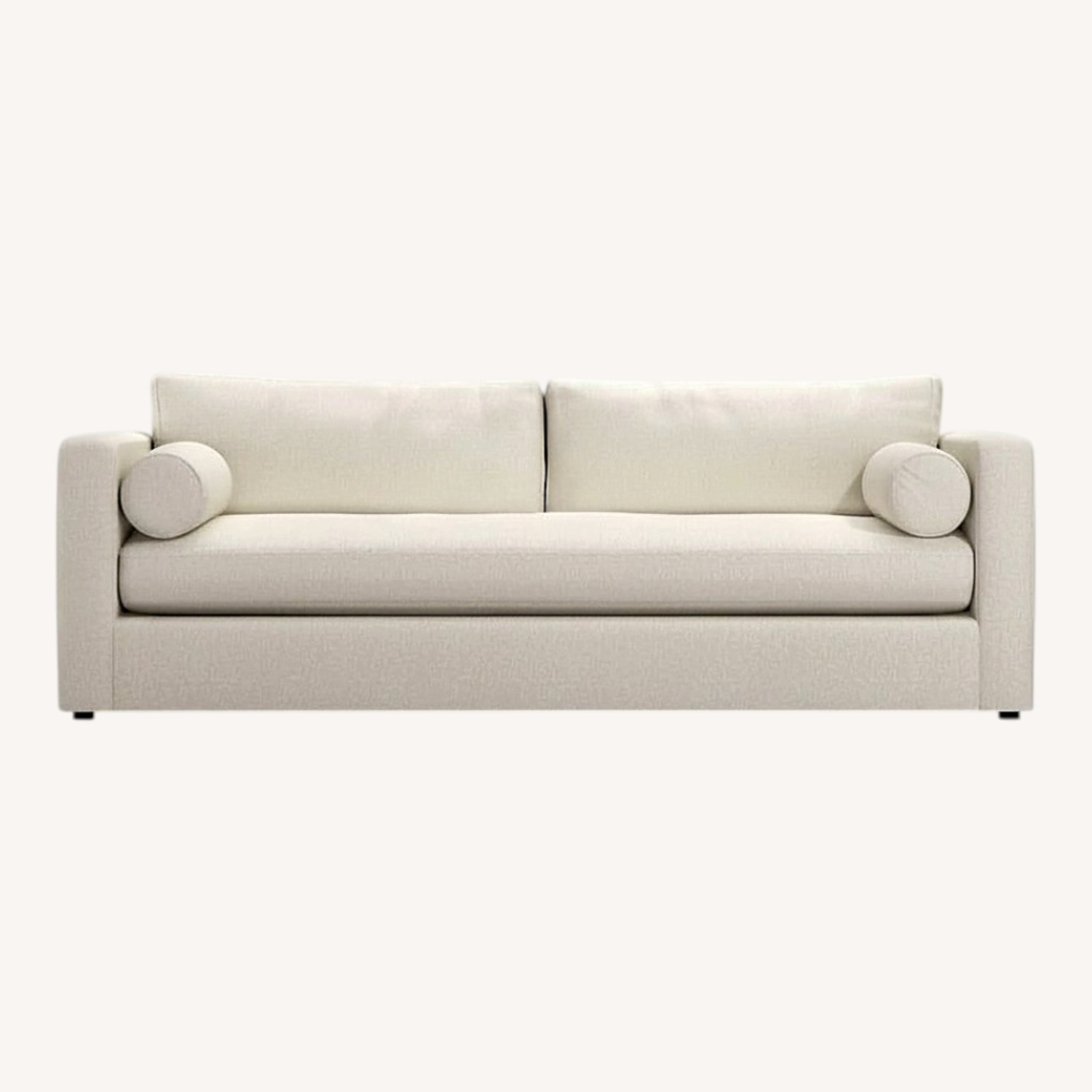 Crate & Barrel Aris Cream Sofa - image-0