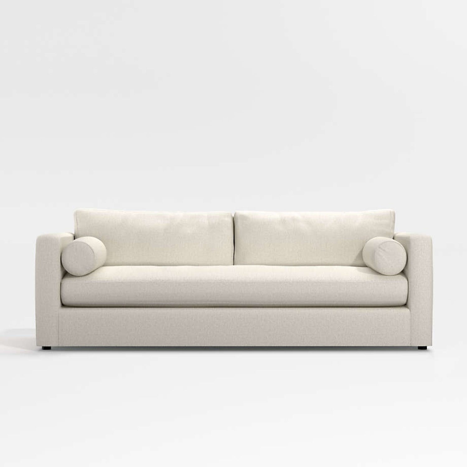 Crate & Barrel Aris Cream Sofa - image-4