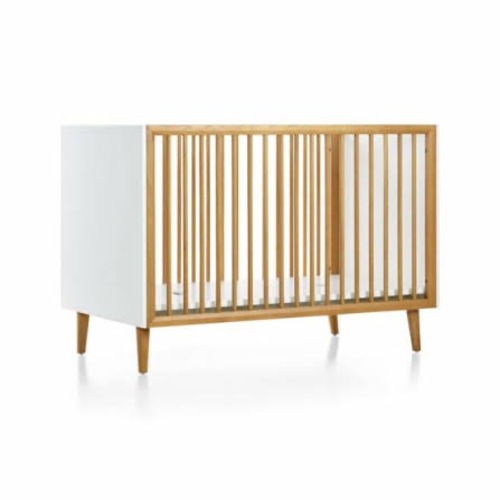 Used Crate & Barrel Mid-Century Spindle Cribs with Conversion Kit for sale on AptDeco