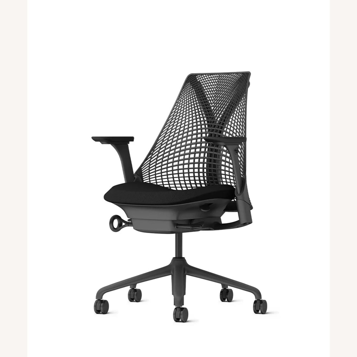 Herman Miller Sayl Black Fabric Office Chair - image-8
