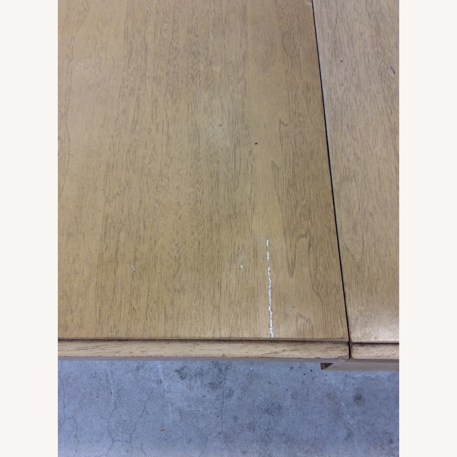 Mid Century Blonde Dining Table with 3 Leafs - image-18