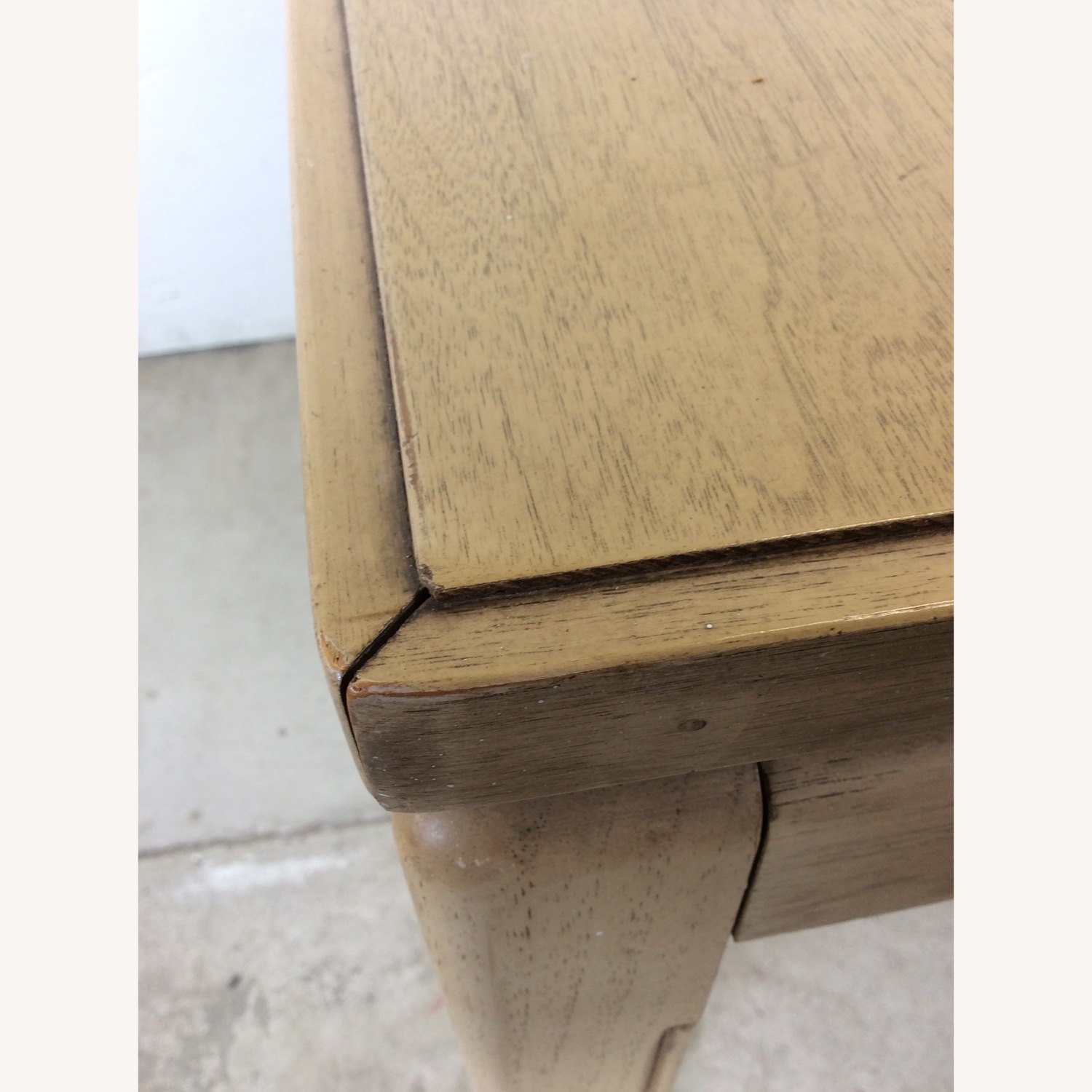 Mid Century Blonde Dining Table with 3 Leafs - image-14