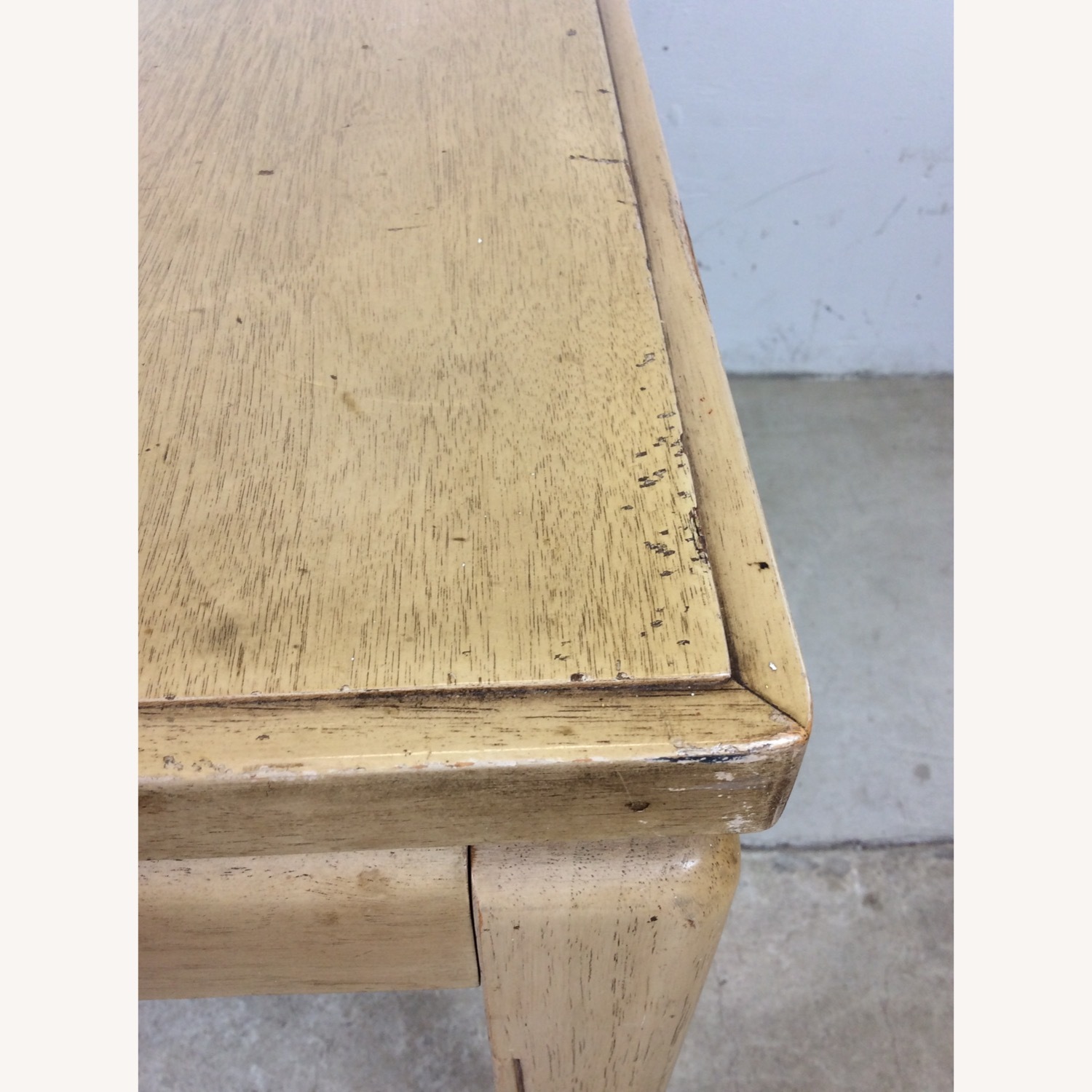 Mid Century Blonde Dining Table with 3 Leafs - image-13
