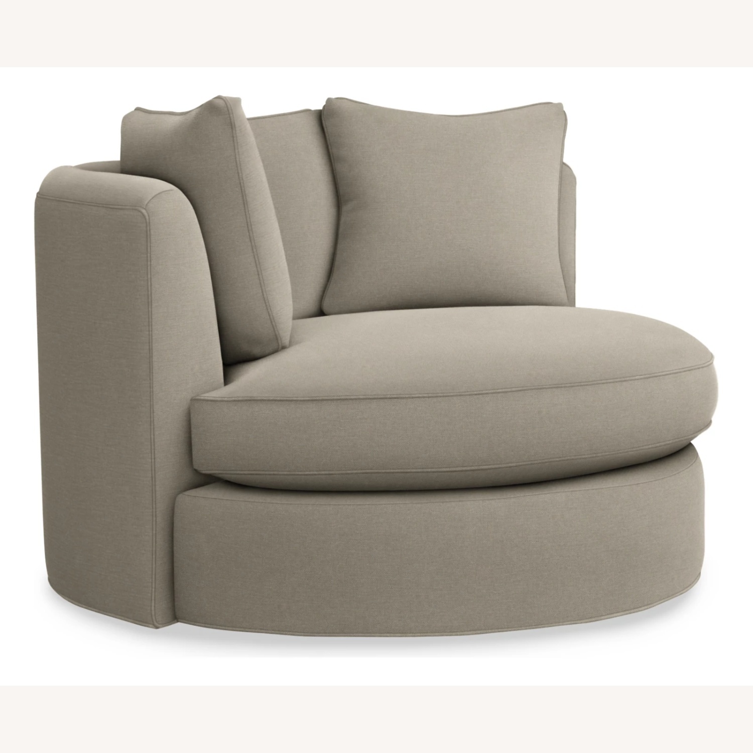 Room & Board Eos Light Gray Fabric Armchair - image-4