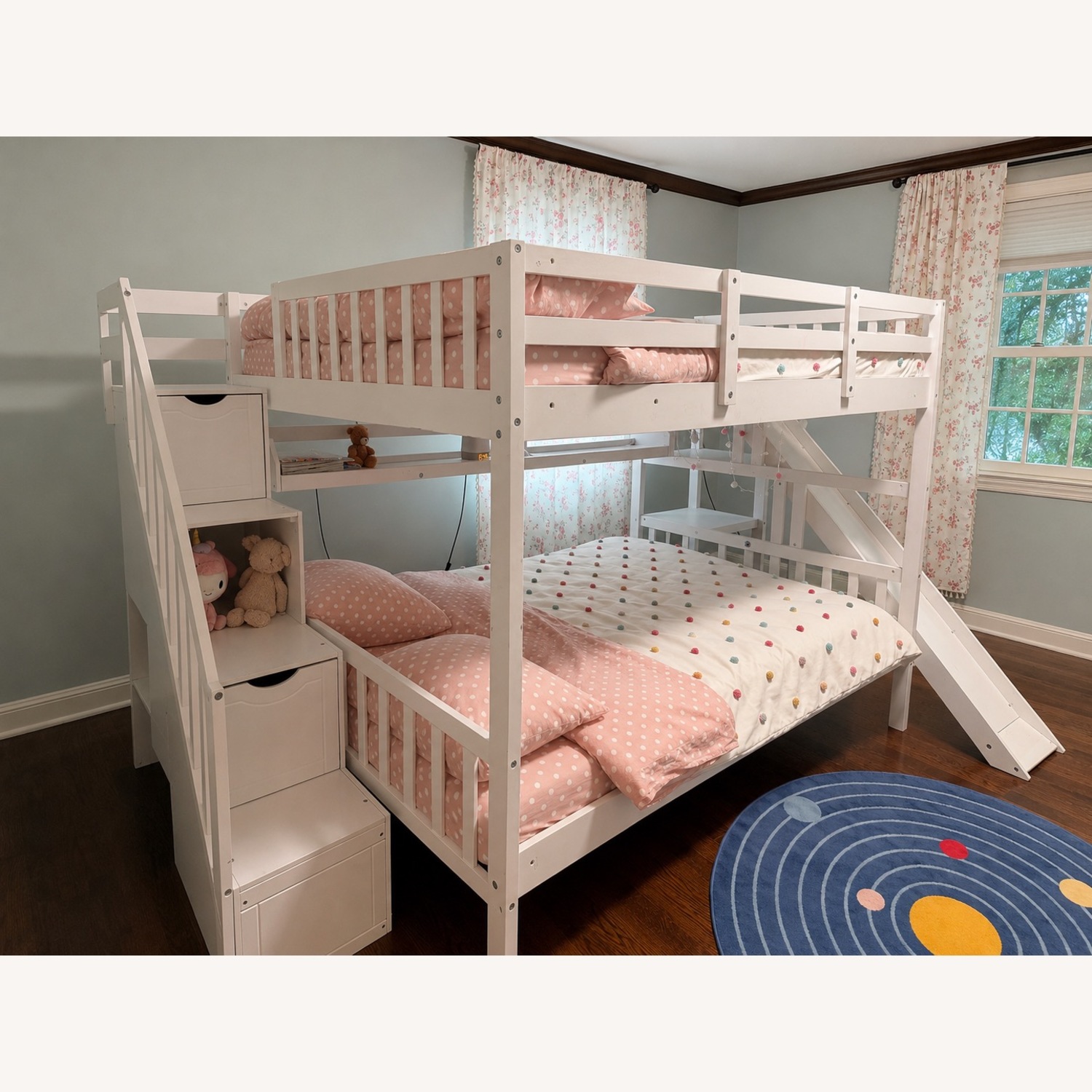 Full-Over-Full Castle Style Bunk Bed - image-1