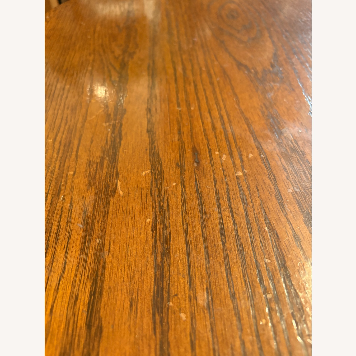 Wood Round Table with 4 Chairs - image-4