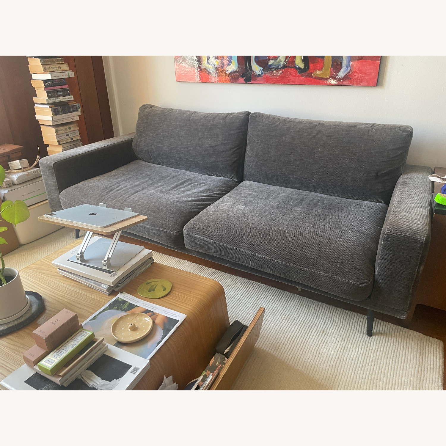 BoConcept Carlton Sofa - Dark Gray (Napoli Fabric) - image-1