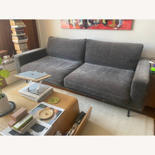 Used BoConcept Carlton Sofa - Dark Gray (Napoli Fabric) for sale on AptDeco