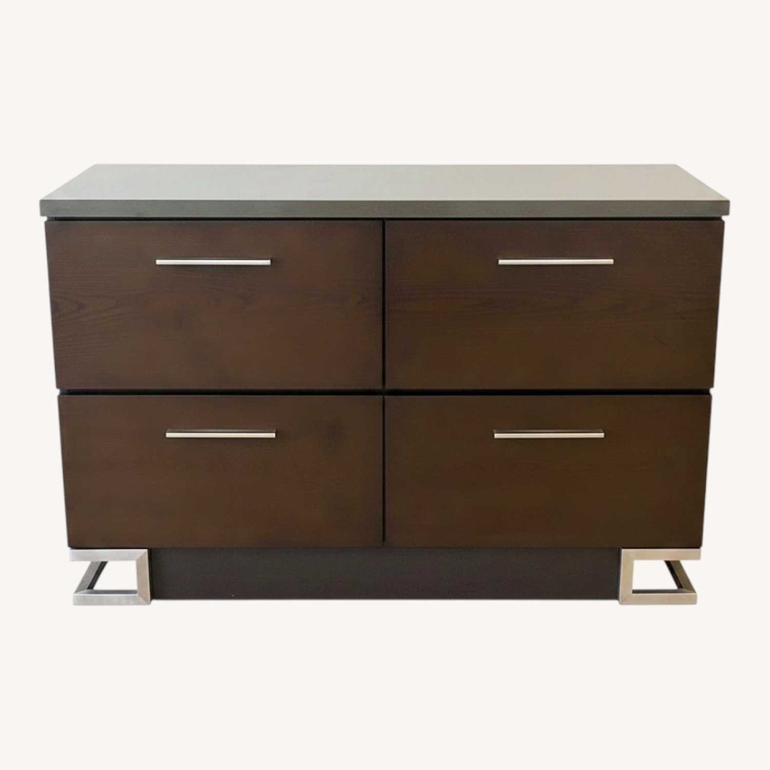 Dark Espresso Wood Dresser - image-0