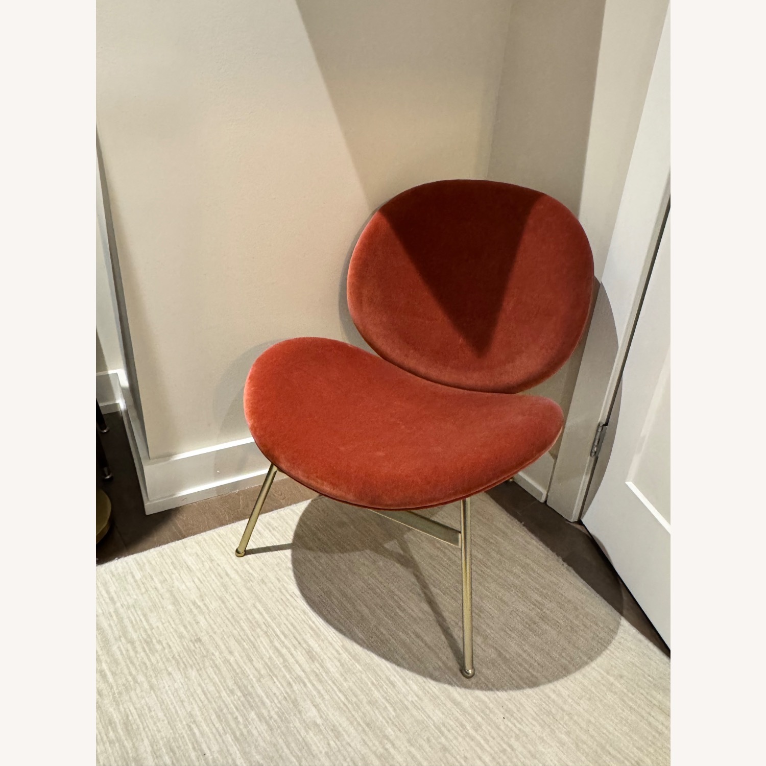 West Elm Jane Velvet Dining Chair - image-3