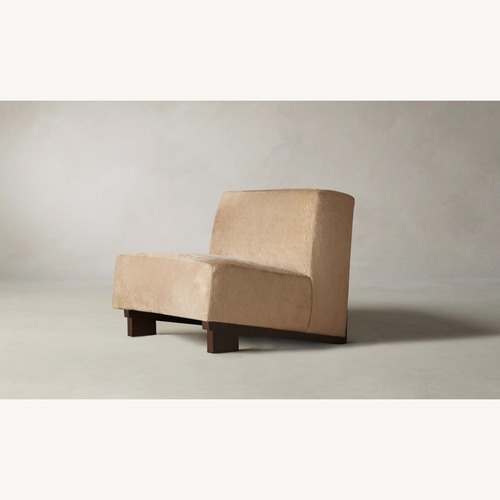 Used Maiden Home Pony Hair Remsen Chair for sale on AptDeco