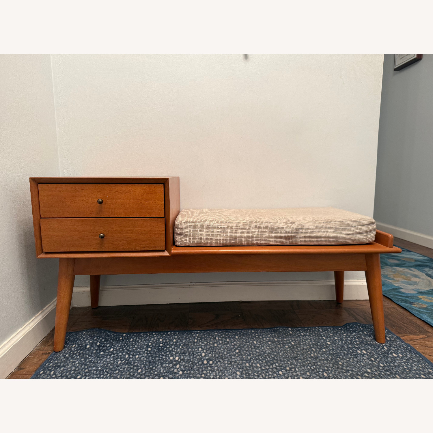 West Elm Mid-Century Entry Bench - image-1