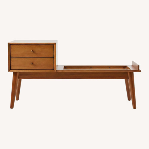 Used West Elm Mid-Century Entry Bench for sale on AptDeco